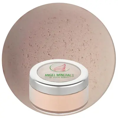 Angel minerals Minisize Anti Shine Rose French Powder Foundation (2g)