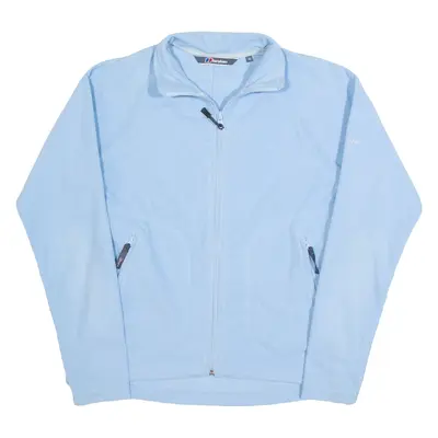 BERGHAUS Womens Fleece Jacket Blue UK 10