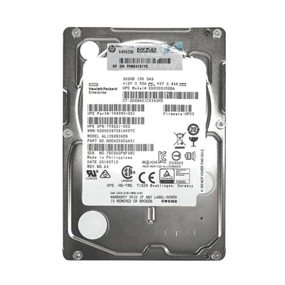 744995-001 HP 300GB 12Gb/s SAS 15000 2.5-inch Hard Drive