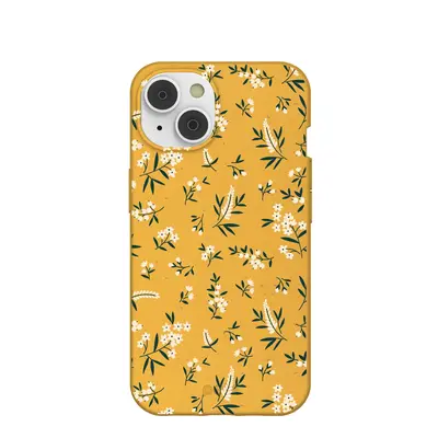 Honey White Posies iPhone 14/16e Case
