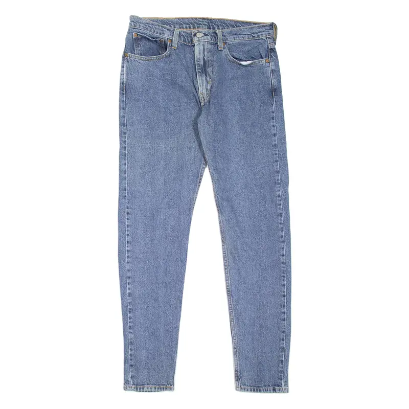 LEVI'S 512 Jeans Lo-Ball Mens Blue Slim Tapered W32 L31
