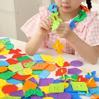 Colorful Hand-eye Coordination Toy (64pcs/set), Fine Motor Training Toy, Early Learning Toy