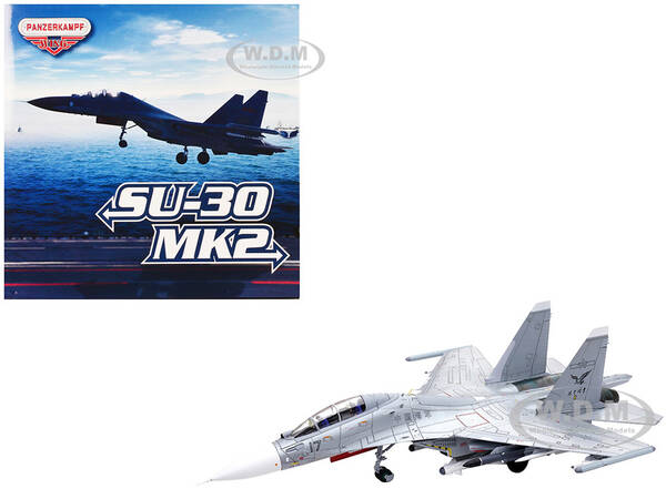 Sukhoi Su-30MKK Flanker-G Fighter Aircraft #17 People's Liberation Army (PLA) Naval Aviation's Sea and Air Eagle Regiment C...