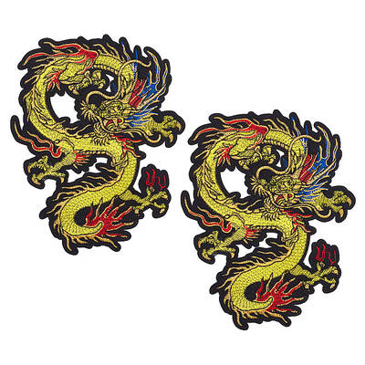 Computerized Embroidery Cloth Iron On Patches