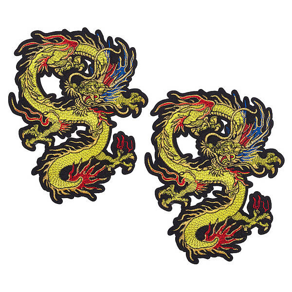 Computerized Embroidery Cloth Iron On Patches