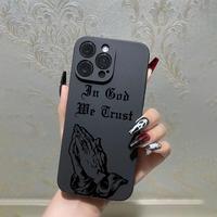 Hand Pattern Phone Case, 1 Count TPU Decorative Phone Protector Cover, Phone Accessories Compatible with iPhone 11 12 13 14 1...