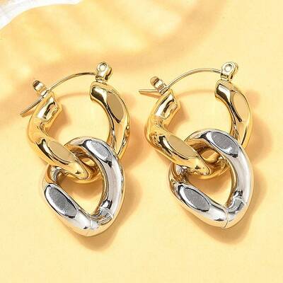 304 Stainless Steel Hoop Earrings