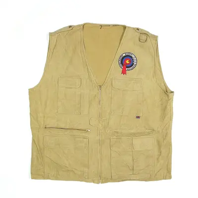 Baselbieter Biogen Utility Gilet Beige Mens L