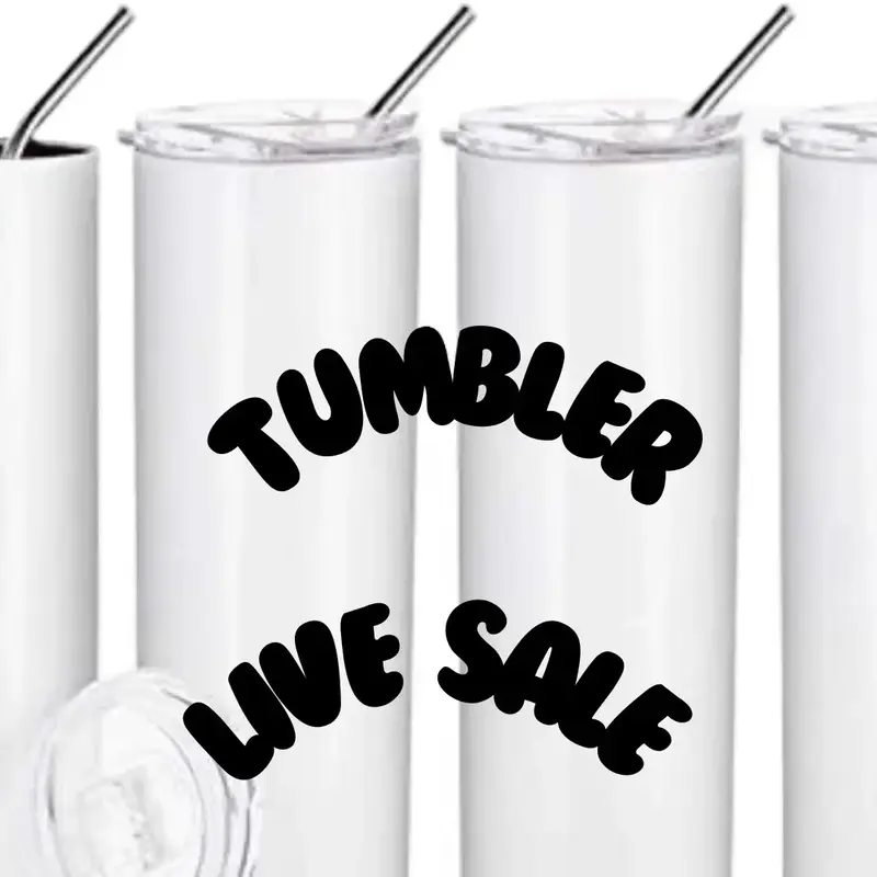 Live 20oz Tumbler Sale - Perfect for Drinks - Bottle, Drinkware