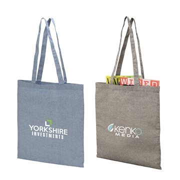 150 Customized Huron Recycled Cotton Tote - 70% Recycled & ...