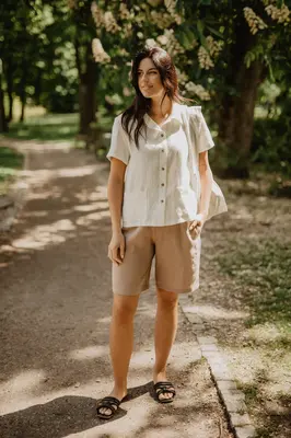 MATILDA shorts in Rosy Brown | Size: S
