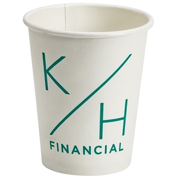 100 Custom 8 oz Paper Cup - USA Made & BPA Free