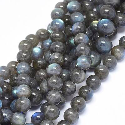 Natural Labradorite Beads Strands