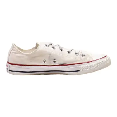 CONVERSE Chuck Taylor All Star 2017 Low Top Trainers White Canvas Womens UK 7