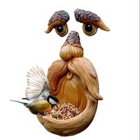 Tree Face Bird Feeder, Outdoor Bird Feeder, Unique Outdoor and Indoor Bird Feeder, Garden Decoration, Household Items Bird Su...