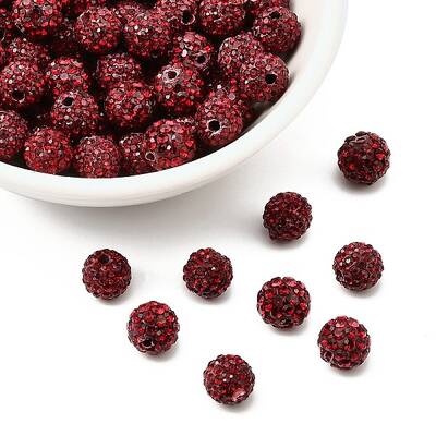 Pave Disco Ball Beads