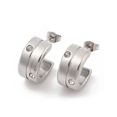 304 Stainless Steel Stud Earrings for Women