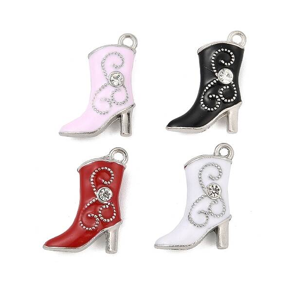 Alloy Enamel Pendants