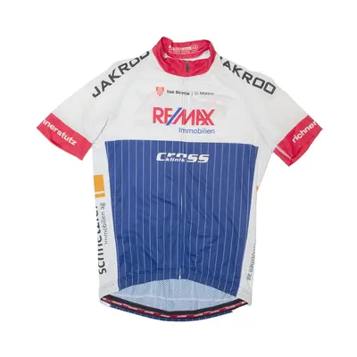 JACKAROO Cycling Full Zip Mens Jersey White XS