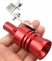 Aluminum Blow Off Valve Noise Turbo Sound Whistle Muffler Tips Car Accessories