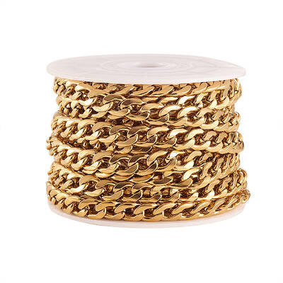 304 Stainless Steel Cuban Link Chains