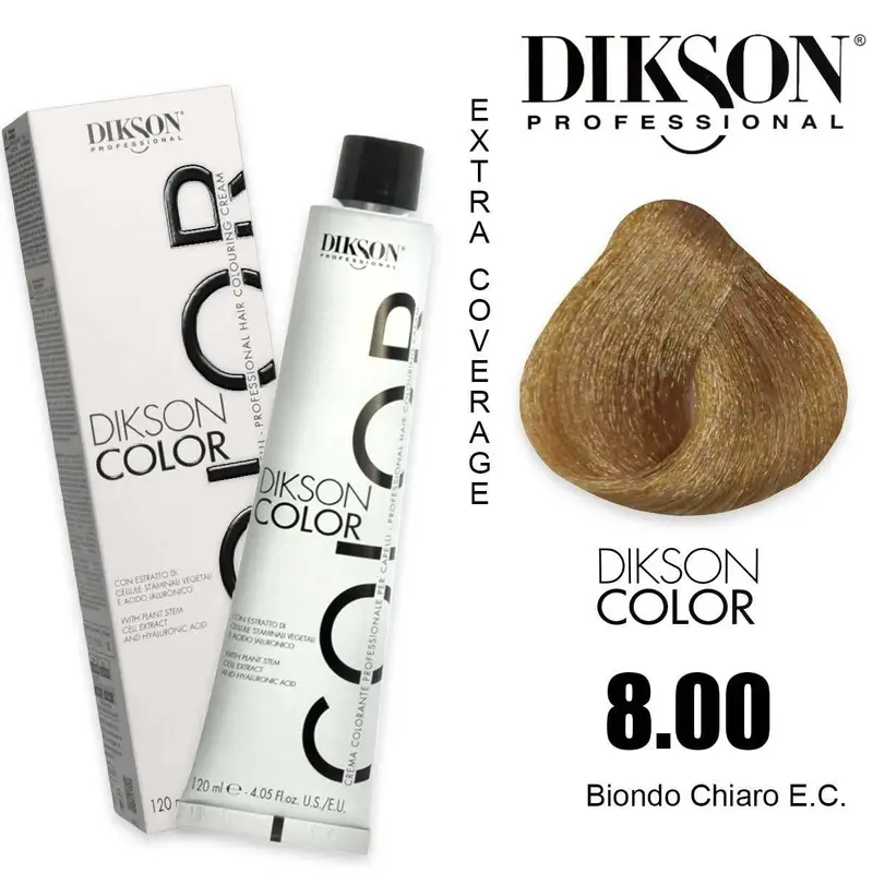 Dikson Color 120 Ml 8.00 - 8N/E Extra Covering