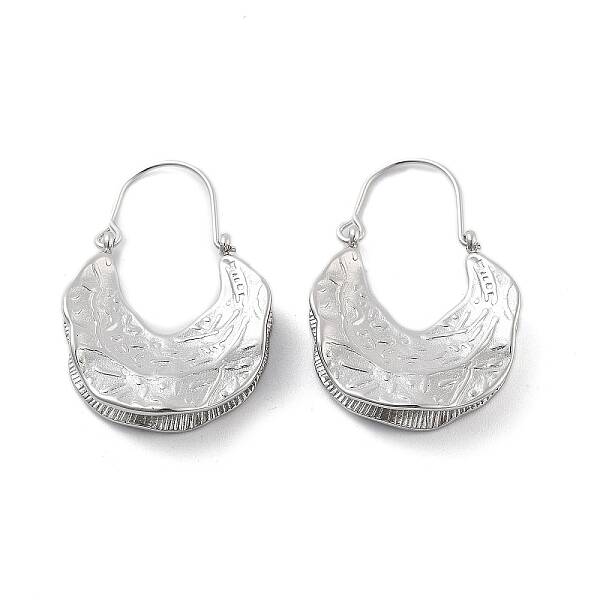 Non-Tarnish 304 Stainless Steel Hoop Earrings