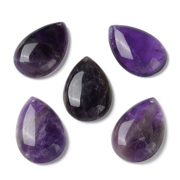 Natural Amethyst Pendants