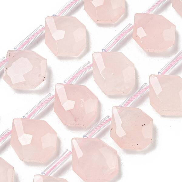Natural Rose Quartz Beads Strands