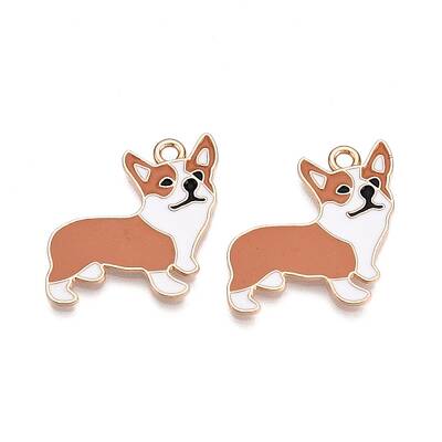 Alloy Enamel Pendants