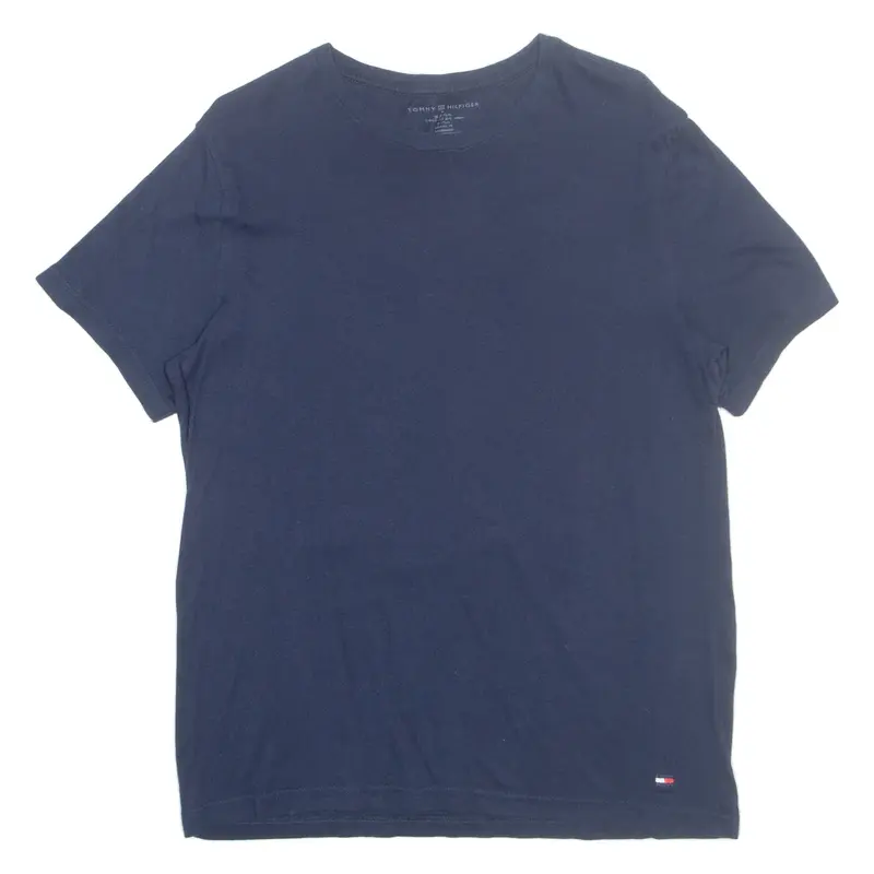 TOMMY HILFIGER Mens T-Shirt Blue M