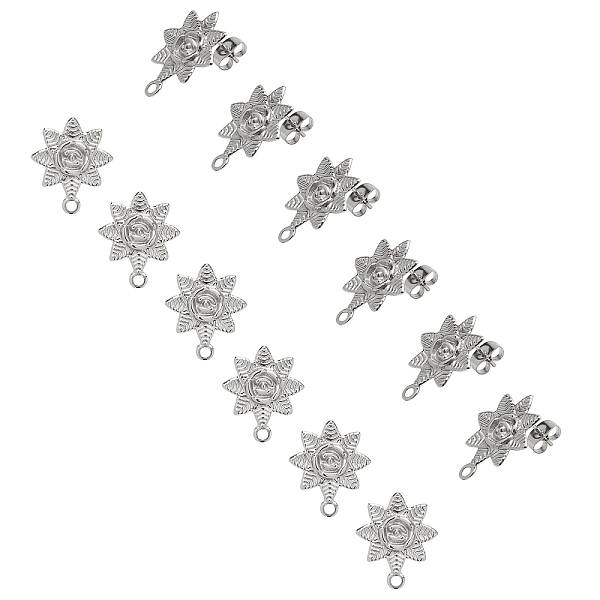 304 Stainless Steel Stud Earring Findings