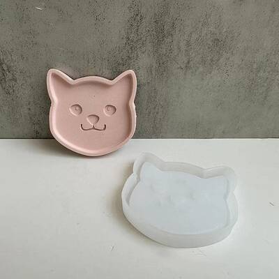 DIY Pet Theme  Coaster Silicone Molds