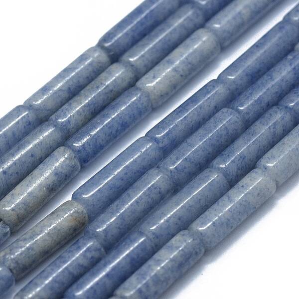Dyed & Heated Natural Blue Aventurine Beads Strands