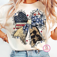 Coquette American 2025 T-Shirt, American Flag Shirt, 4th of July Shirt, Memorial Day Shirt, Gift For Everyone, Full Size, Ful...