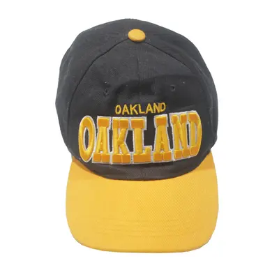 Oakland Snapback Cap Black Mens One Size