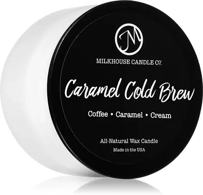 Milkhouse Candle Co. Creamery Caramel Cold Brew scented candle Traveler Tin 106 g