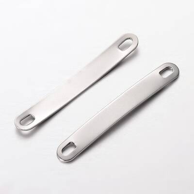 Tarnish Resistant Rectangle 304 Stainless Steel Links connectors