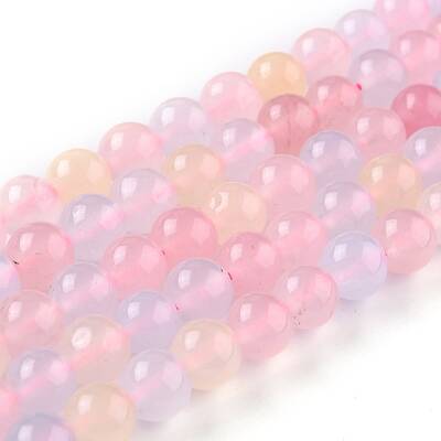 Natural White Jade Beads