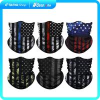 6pcs Summer UV Protection Cooling Neck Gaiter Face Mask Men Women,Seamless Bandana Rave Face Cover Scarf Mask, Balaclava, Hea...