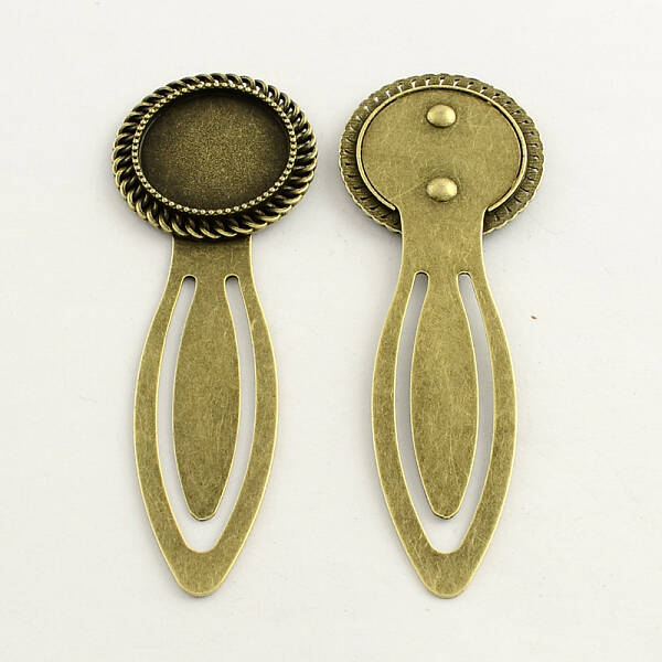 20mm Tray Bookmark Cabochon Settings