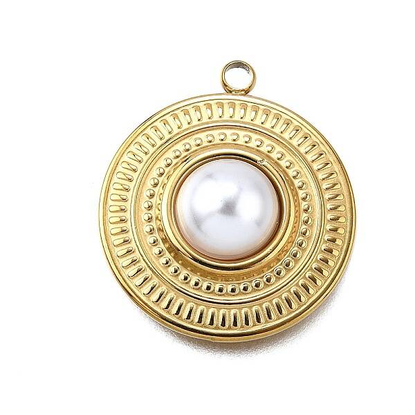 Plastic Pearl Pendants