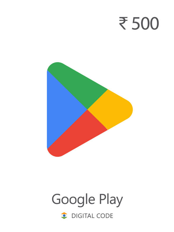 Google Play IN 500 INR India | Google