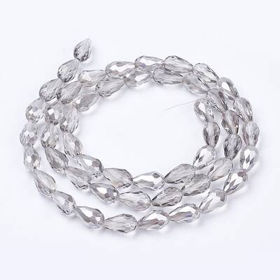 Electroplate Glass Beads Strands