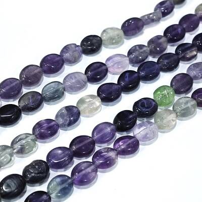 Natural Fluorite Beads Strands