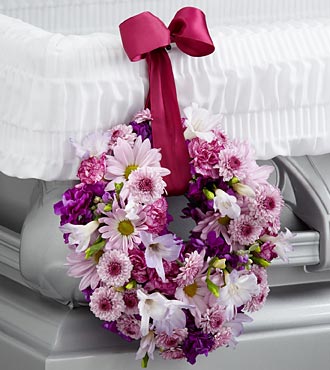 Thoughts and Prayers Wreath Adornment