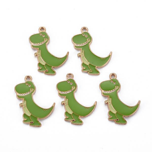 Alloy Enamel Pendants
