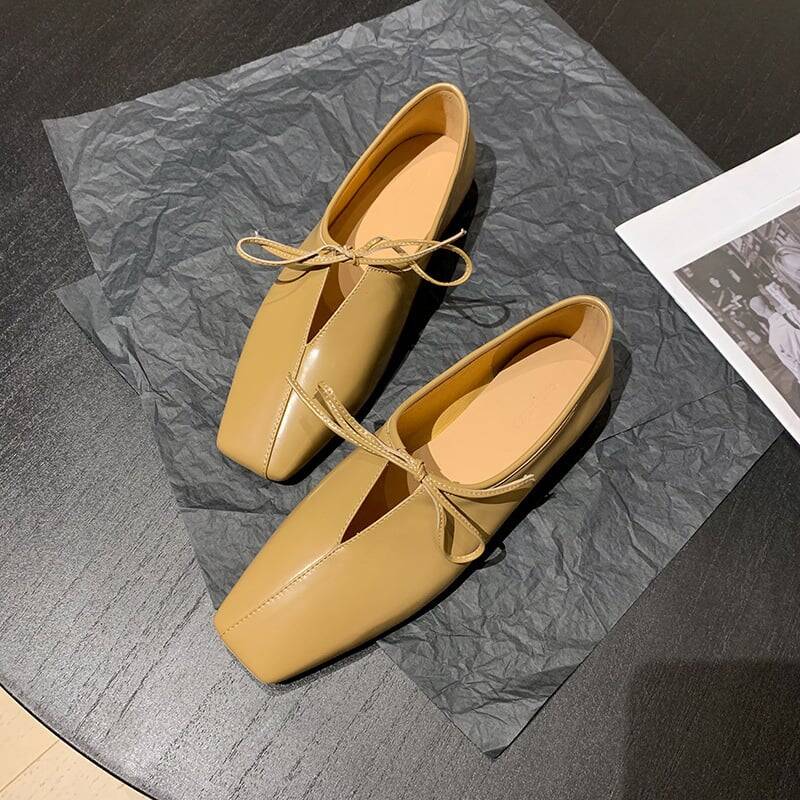 CHIKO Ariel Square Toe Block Heels Pumps Shoes