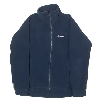 BERGHAUS Womens Fleece Jacket Blue UK 10