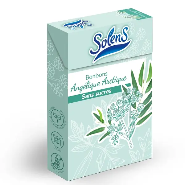 Solens Candy Angelica Artica - Sugar Free 50g